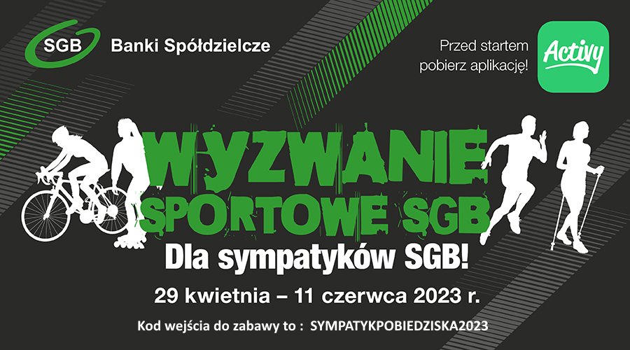 Wyzwanie sportowe SGB 2023